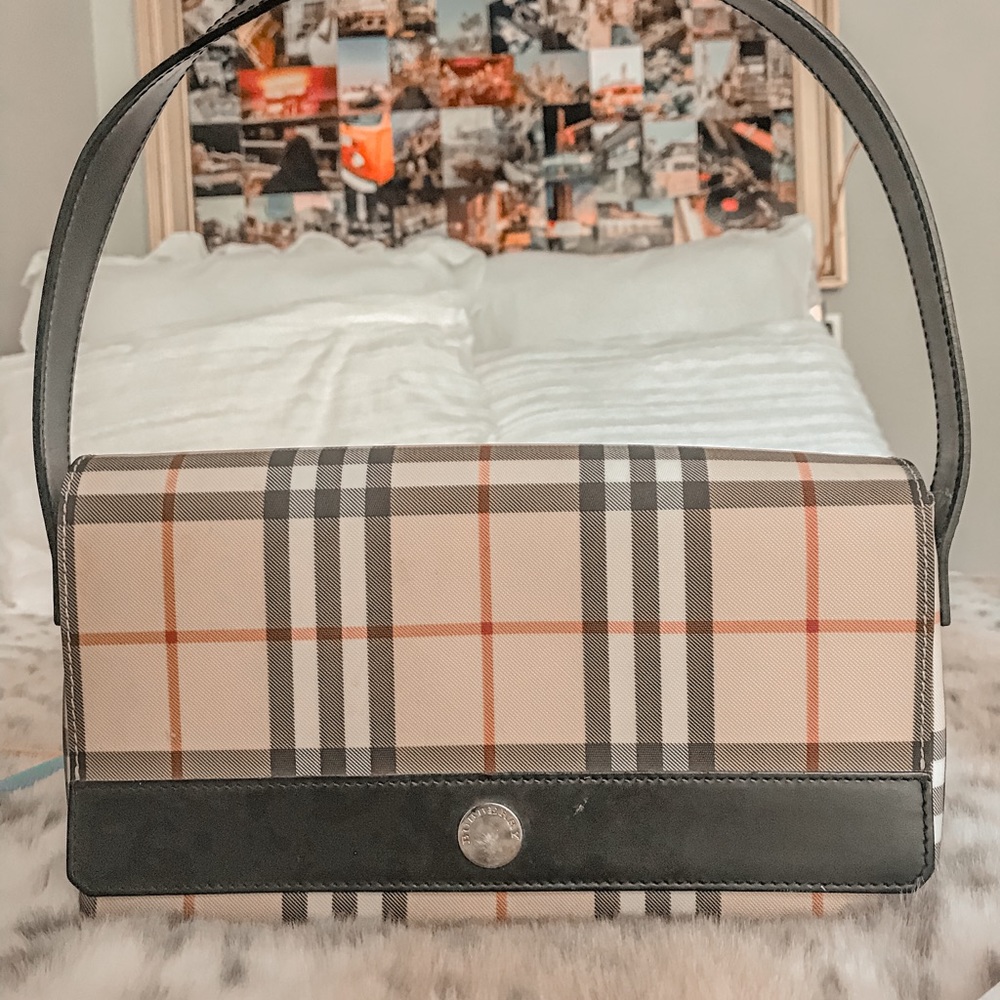 Burberry canvas bag vintage